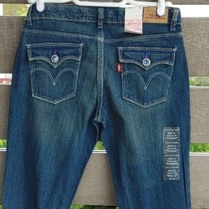 Levi's Strauss‎ Teen Girl youth jeans size 16 blue